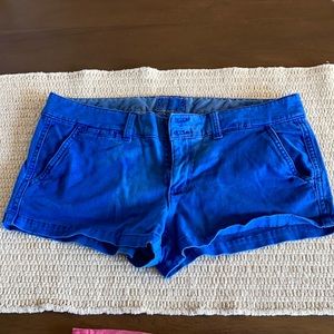Blue American eagle shorts